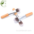 Кисть для тональной основы Mini Bamboo Make Up Foundation Brush